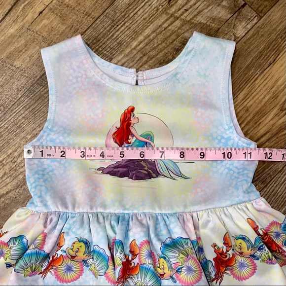 SOLD 💕NEW Disney Pippa & Julie Little Mermaid Ariel Tutu Dress - Picture 10 of 11